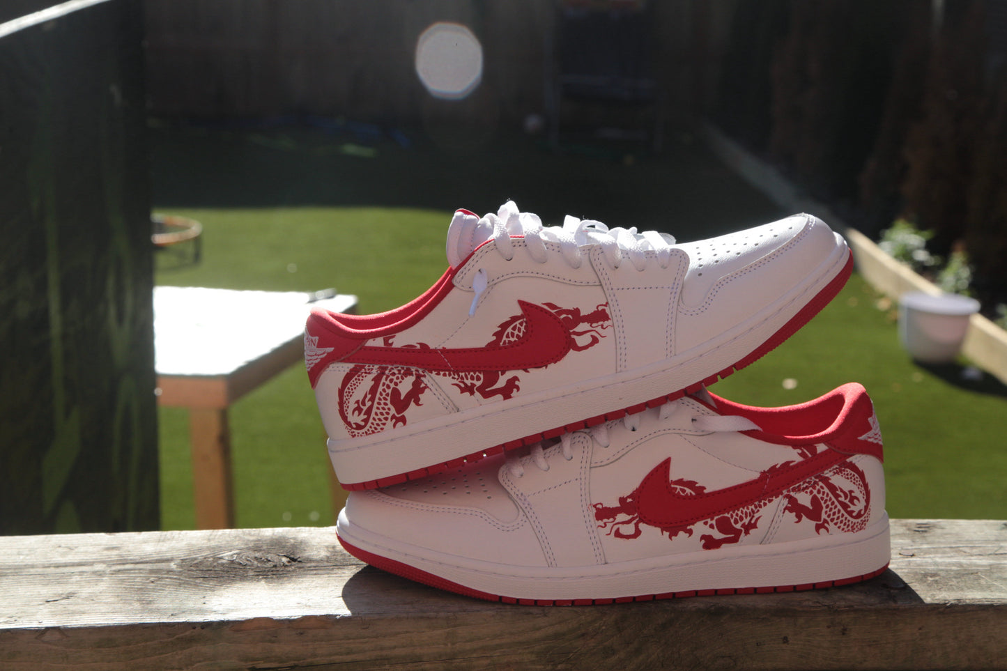 Jordan 1 Low University Red Customs
