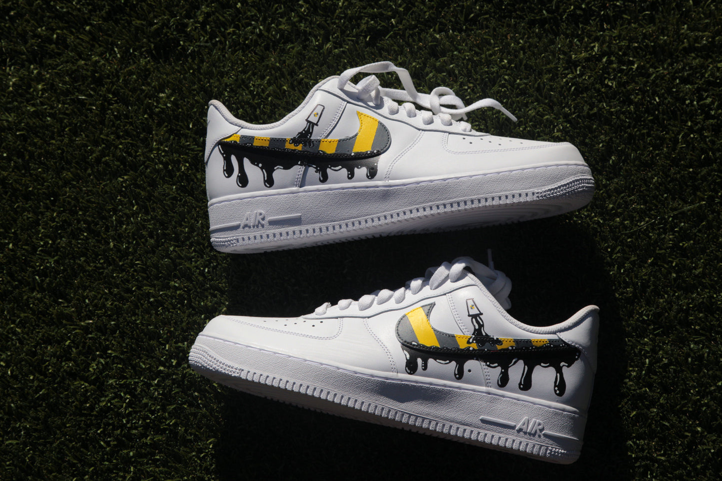 Air Force 1 Toxic Dripping swoosh Customs