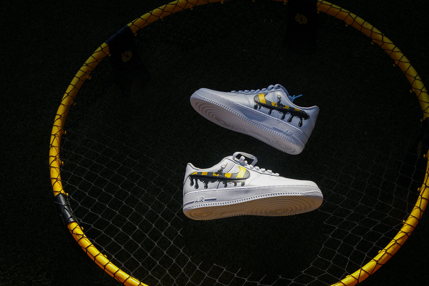 Air Force 1 Toxic Dripping swoosh Customs