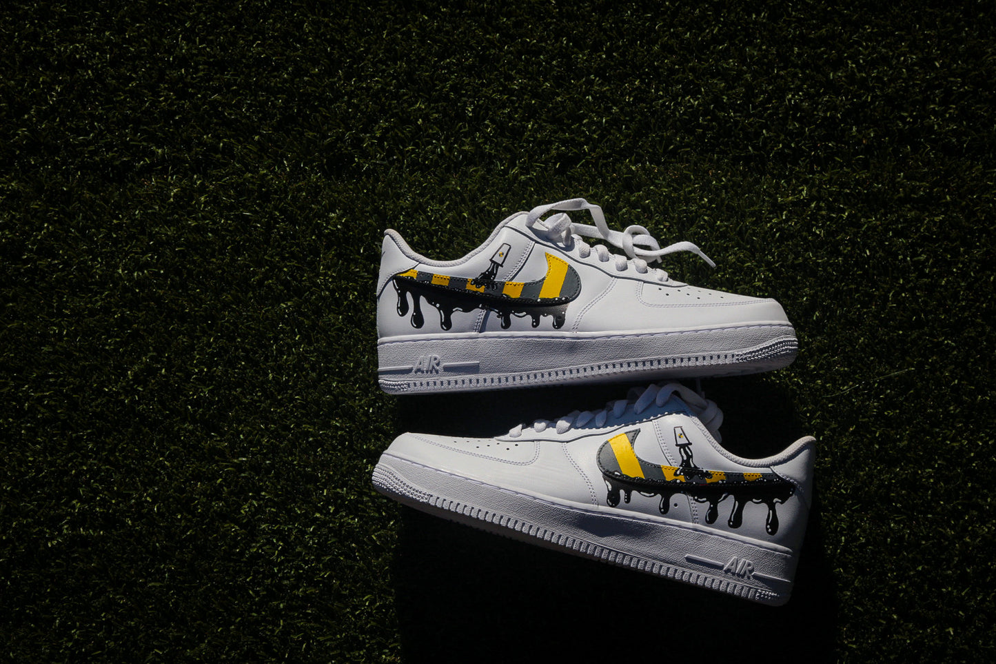 Air Force 1 Toxic Dripping swoosh Customs