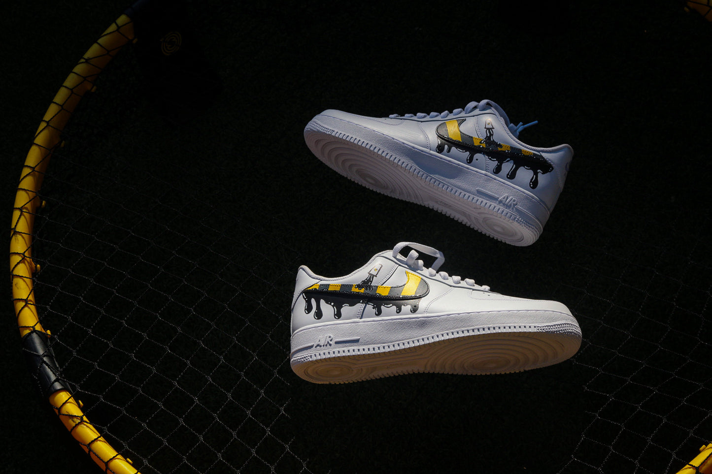 Air Force 1 Toxic Dripping swoosh Customs
