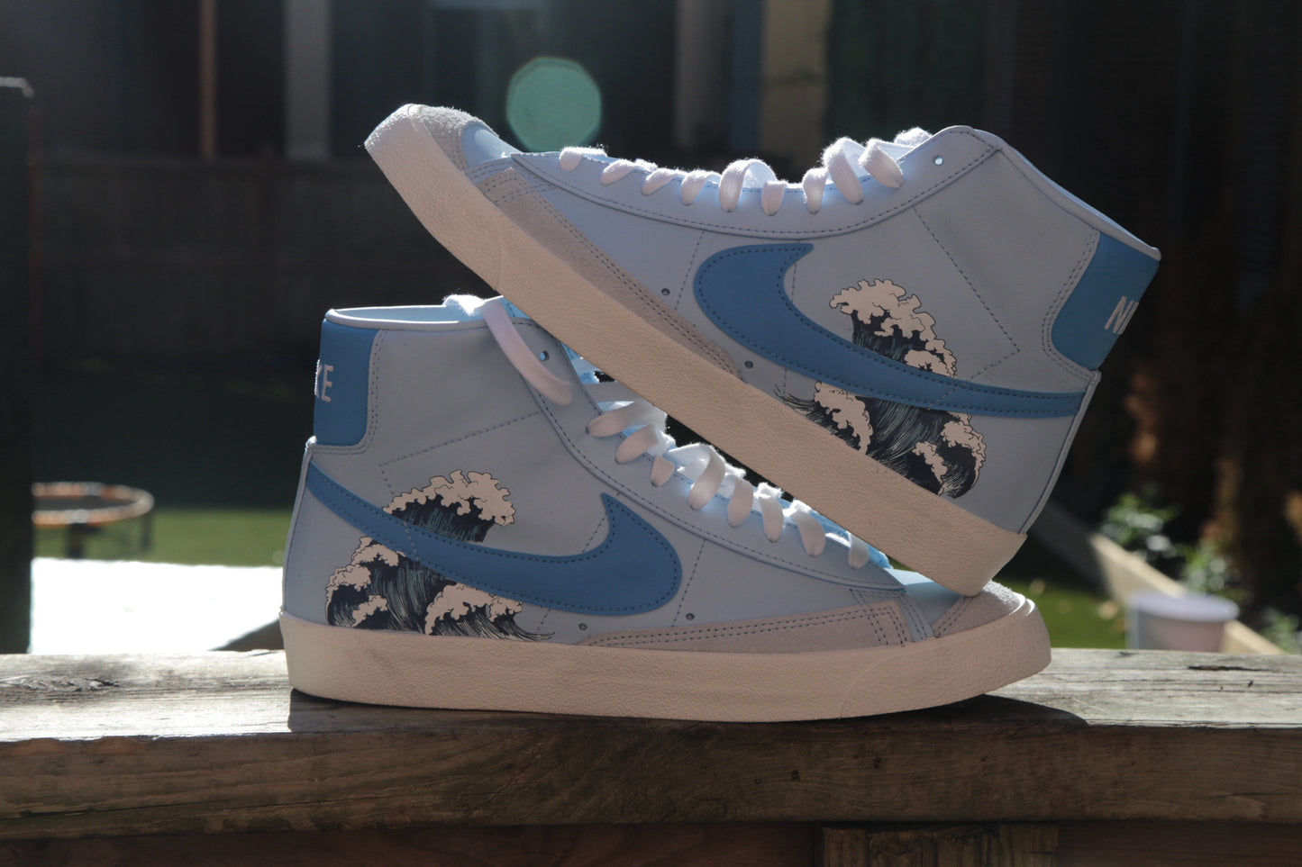Blazer Mid Celestine Blue Customs