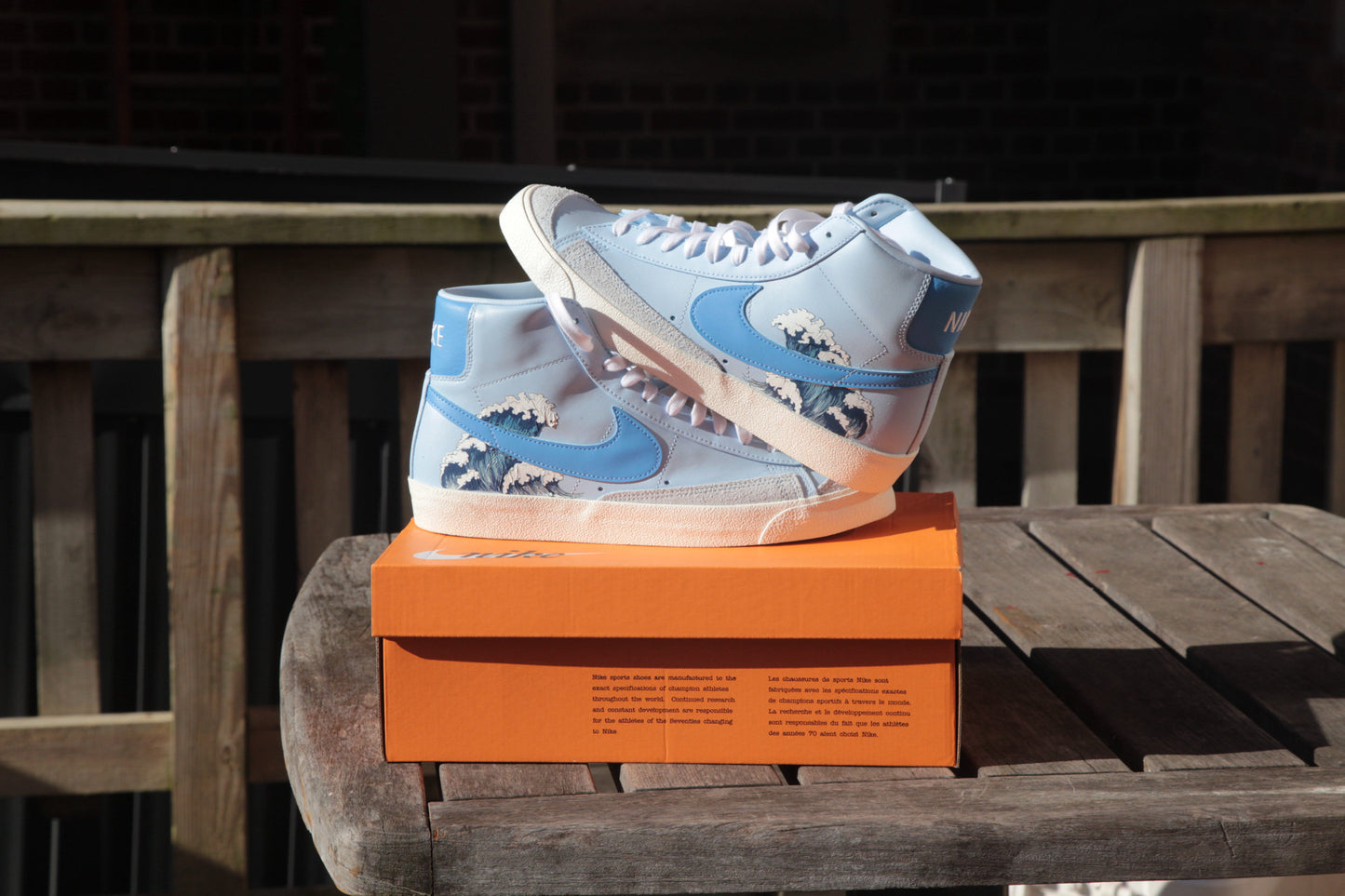 Blazer Mid Celestine Blue Customs
