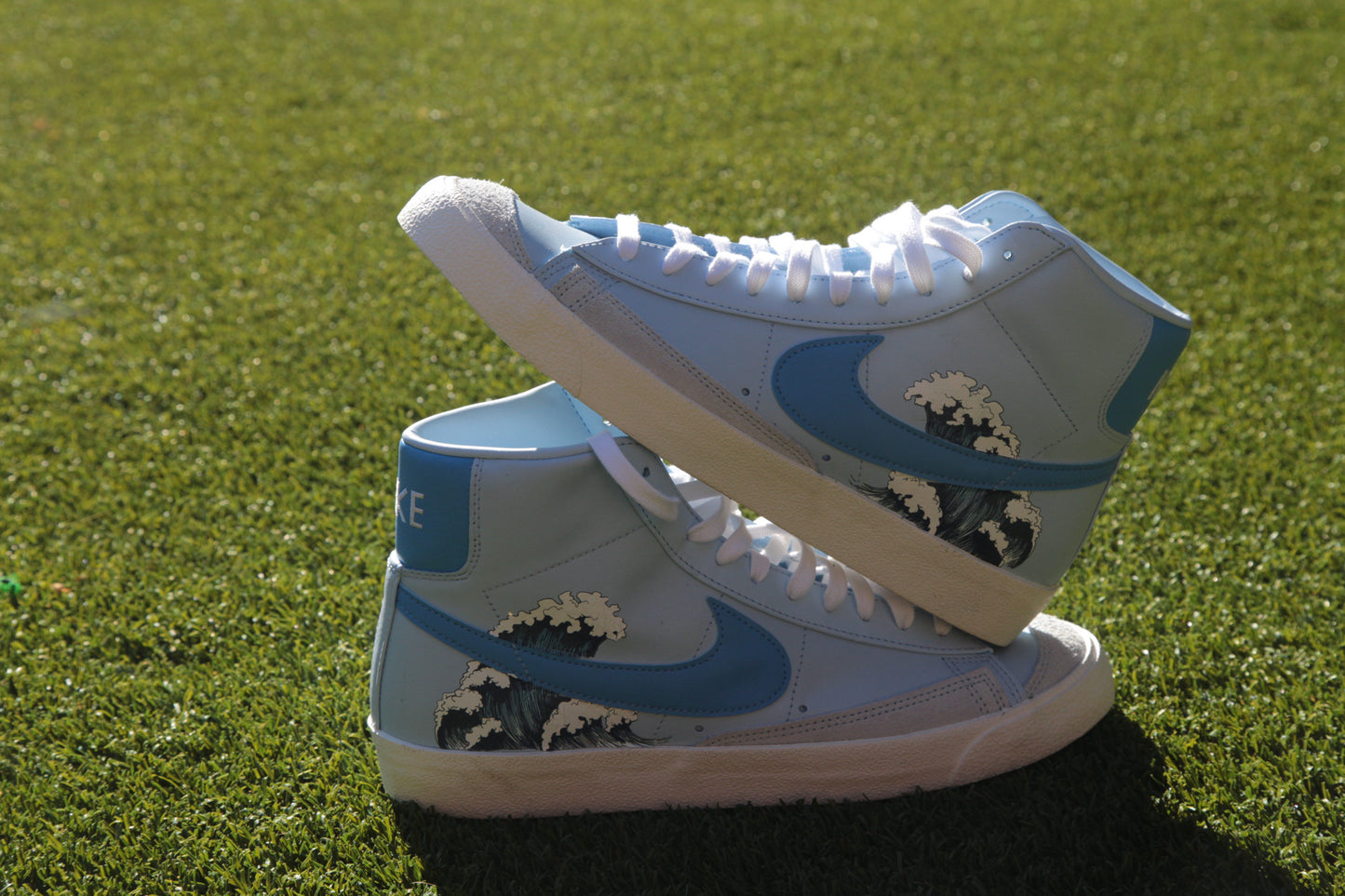 Blazer Mid Celestine Blue Customs