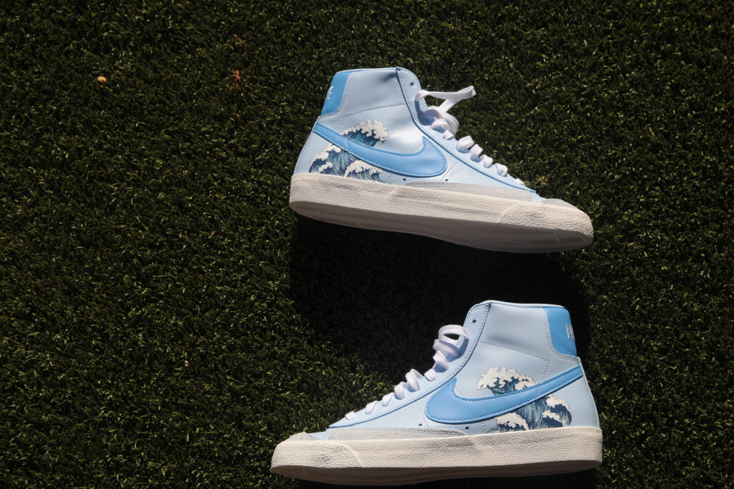Blazer Mid Celestine Blue Customs