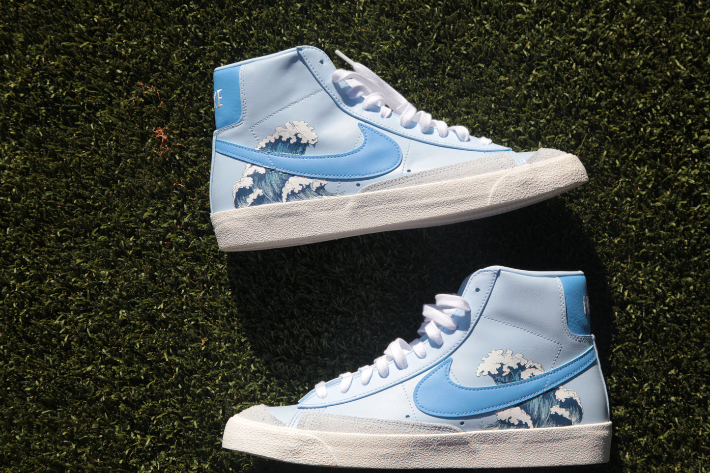 Blazer Mid Celestine Blue Customs