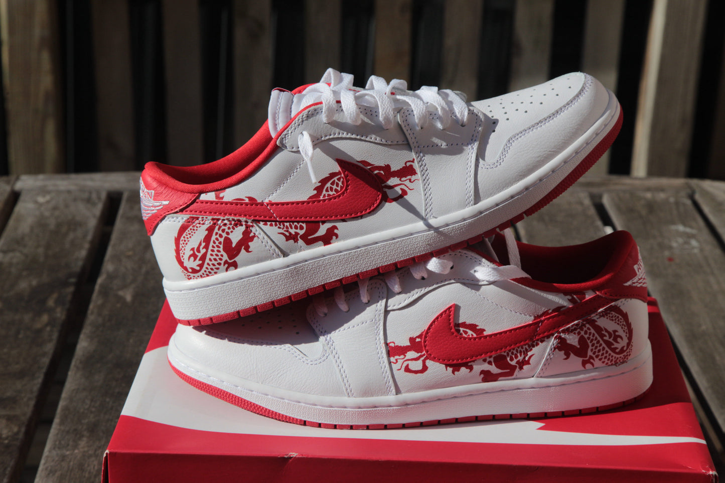 Jordan 1 Low University Red Customs